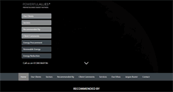 Desktop Screenshot of powerfulallies.com